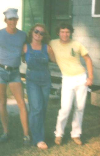 A very young Laura and
Darrell Maguire