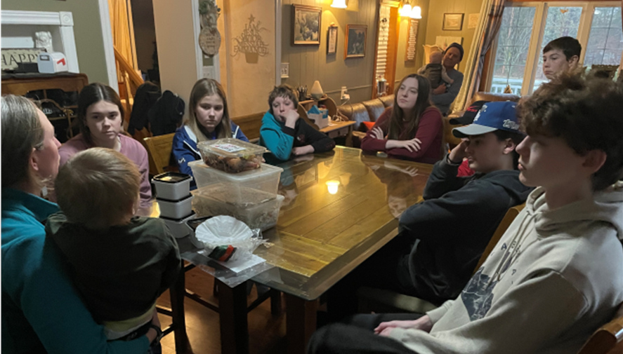 Around the kitchen table