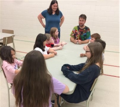 Gathered around the table