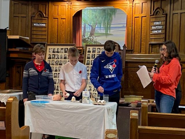 Telling the
		children's story together