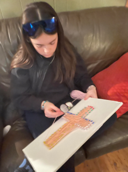 Adding to the prayer cross