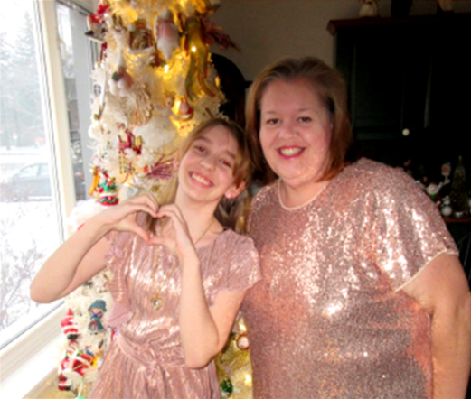 Rev. Pamela Fitkin and her daughter