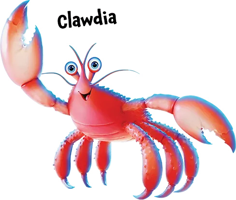 Clawdia the King Crab