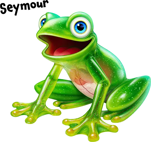 Seymour the Glass Frog